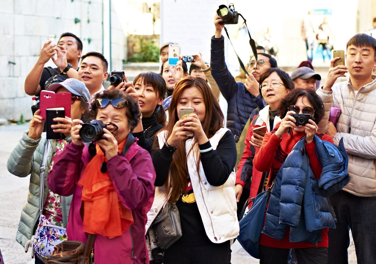 chinese tourists turistas chinos