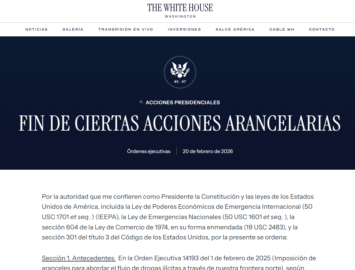 orden ejecutiva trump