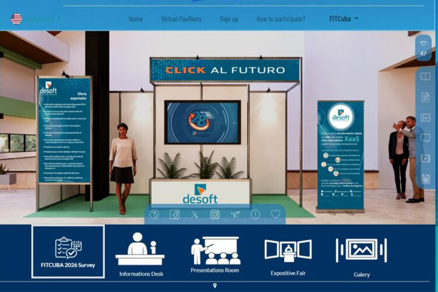 Edición virtual, así sobreviven grandes actividades en Cuba 1 Foto 2. Stand Virtual FitCuba tomada de fitcuba.fevexpo.cu 1